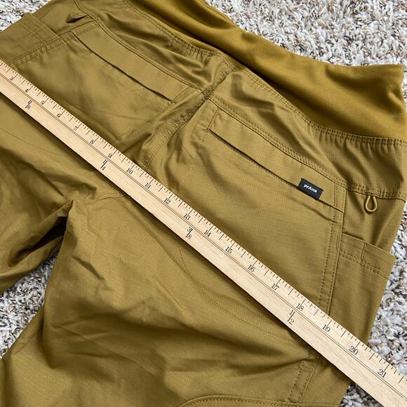 Prana Kanab Ripstop Pant Women's S Retro Olive Standard Fit Jogger Mid Rise - Picture 12 of 12